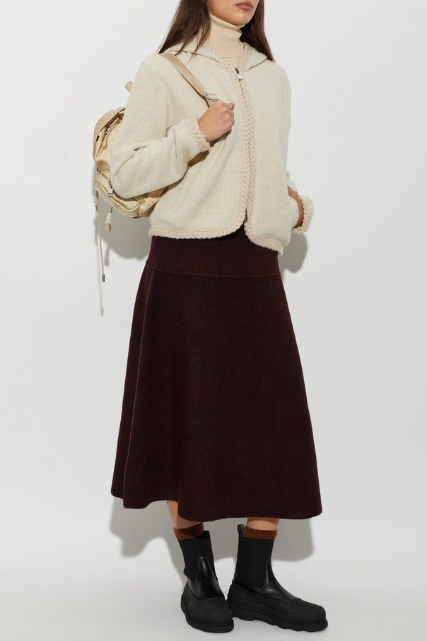 Moncler Hooded cardigan