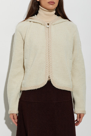 Moncler Hooded cardigan