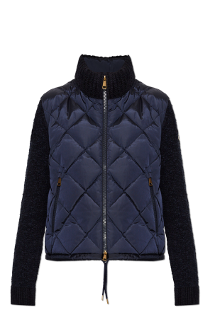 Quilted cardigan