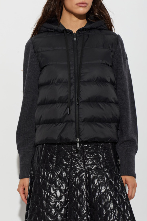 Moncler Cardigan with quilted front
