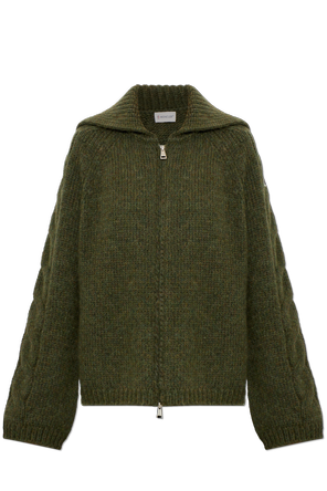 Sweater with logo patch