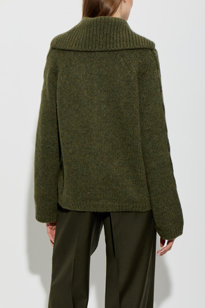 Moncler Sweater with logo patch