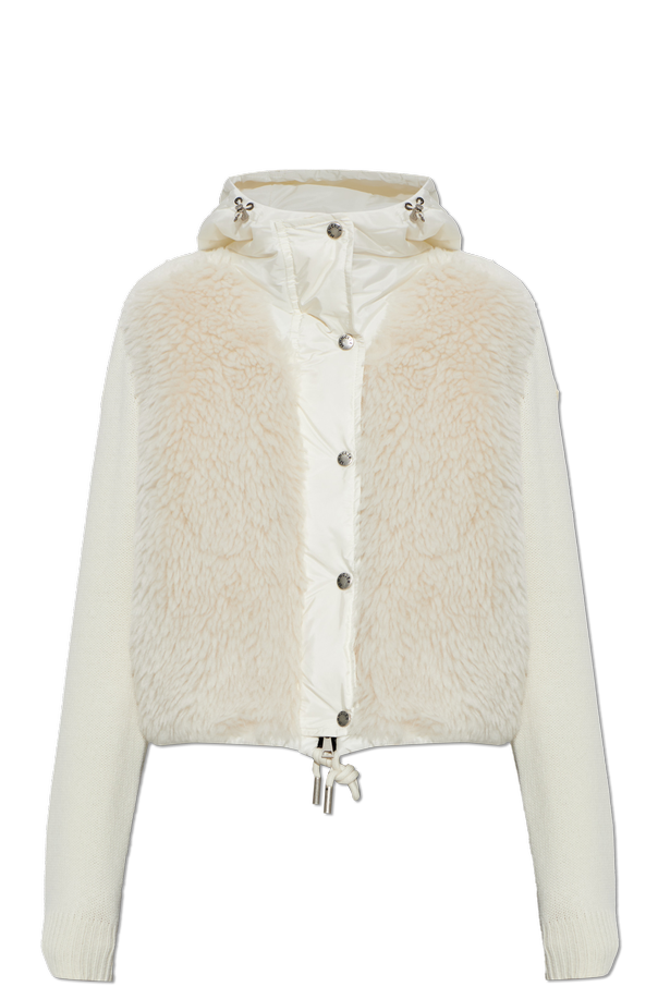 Cardigan with Quilted Front od Moncler