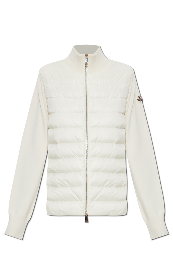 Cardigan with down filling od Moncler