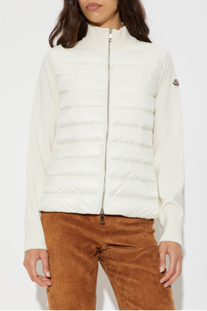 Moncler Cardigan with down filling