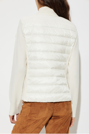Moncler Cardigan with down filling
