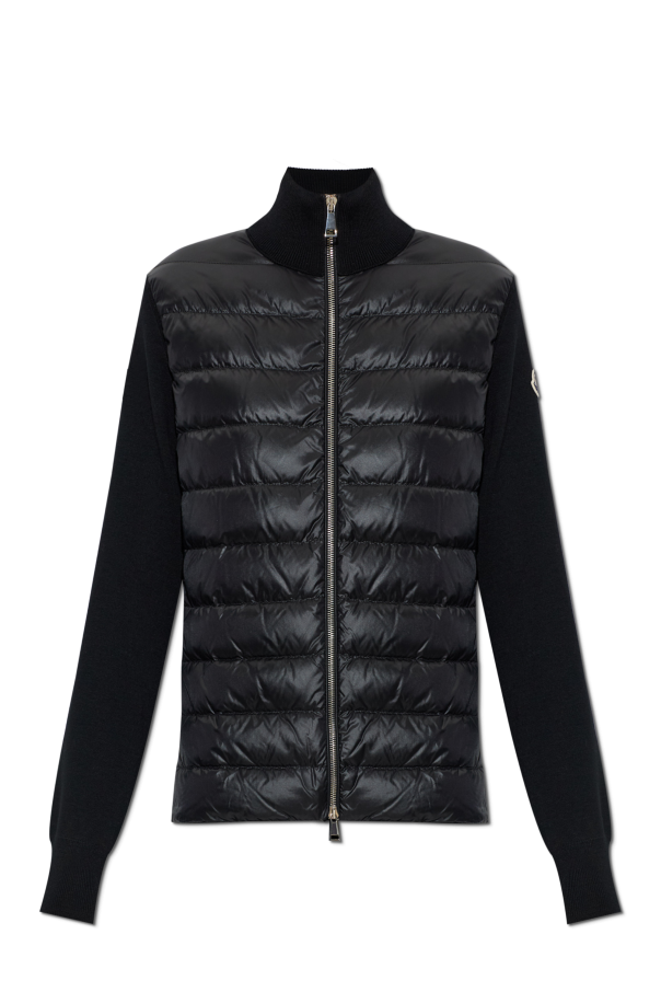 Cardigan with down filling od Moncler