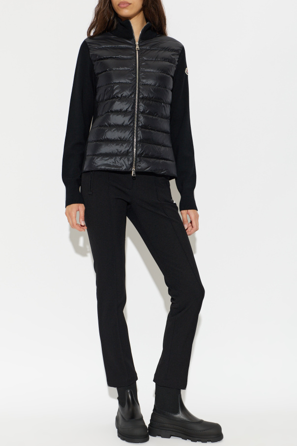 Moncler Cardigan with down filling