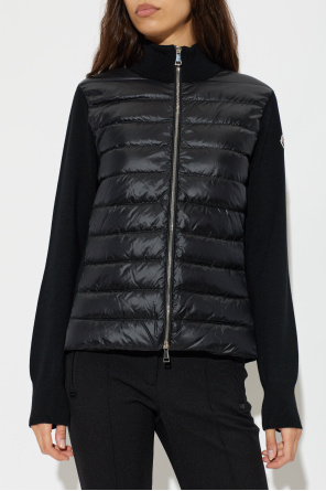 Moncler Cardigan with down filling