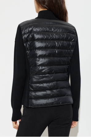 Moncler Cardigan with down filling