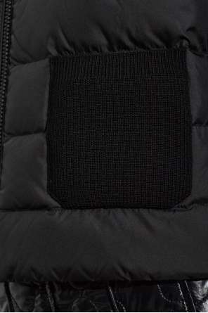 Moncler Cardigan with quilted front