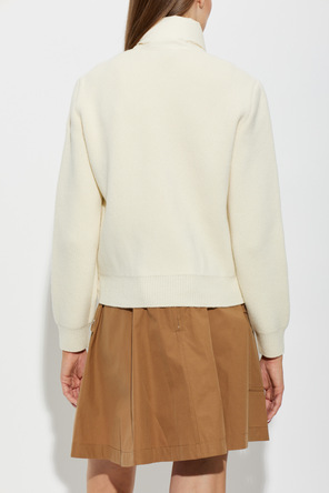 Moncler Cardigan mit gestepptem Vorderteil