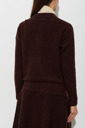 Moncler Cardigan with quilted front
