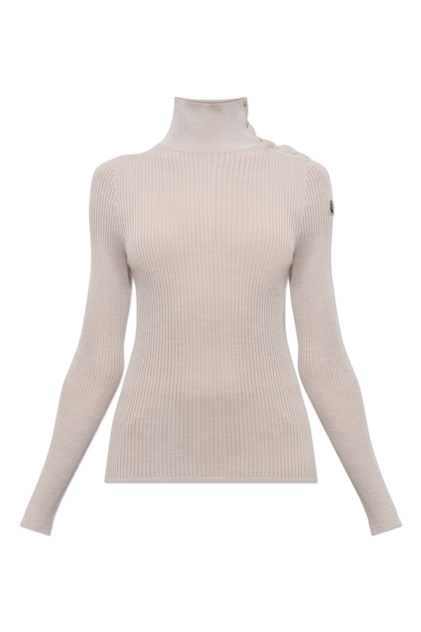 Moncler Woll-Turtleneck mit Stehkragen