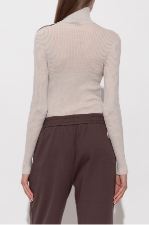 Moncler Woll-Turtleneck mit Stehkragen