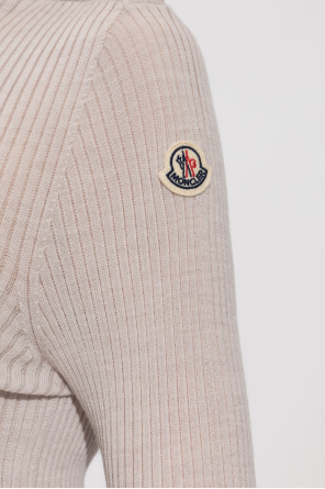 Moncler Woll-Turtleneck mit Stehkragen