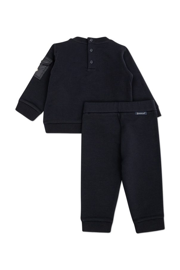 Moncler Enfant set: sweatshirt, trousers