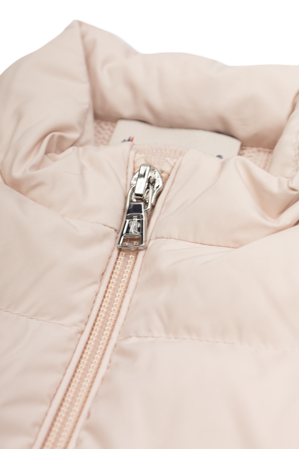 Moncler Enfant Cardigan with quilted front