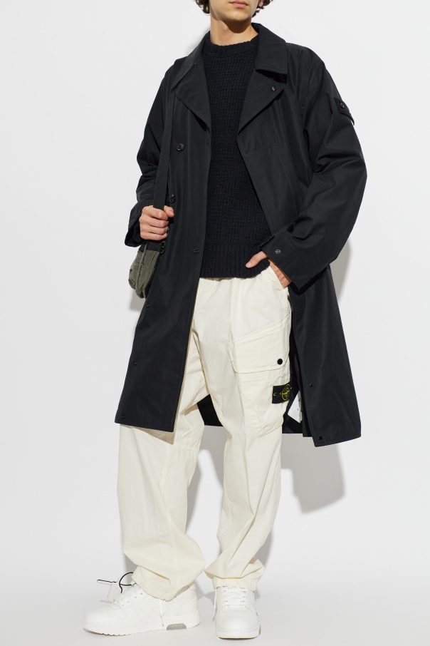 Stone Island Sweter z naszywką logo