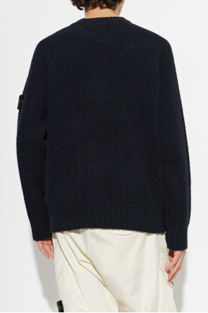 Stone Island Sweter z naszywką logo