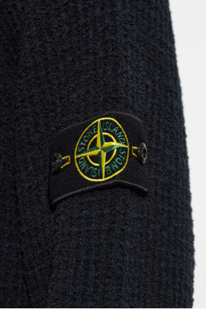 Stone Island Sweter z naszywką logo
