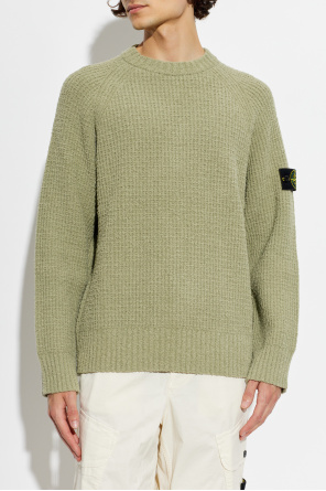 Stone Island Sweter z naszywką logo