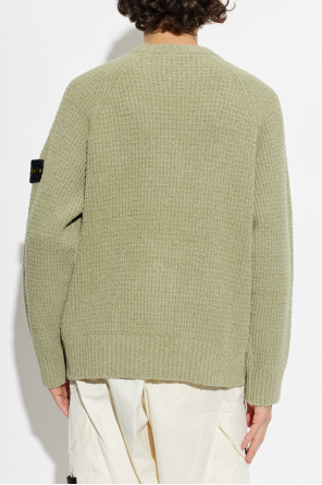 Stone Island Sweter z naszywką logo