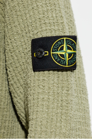 Stone Island Sweter z naszywką logo