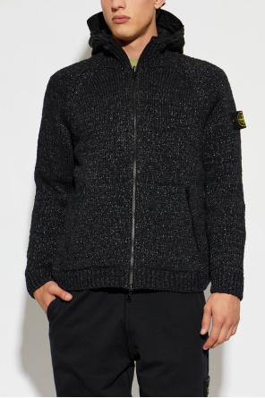 Stone Island Jacket with logo patch