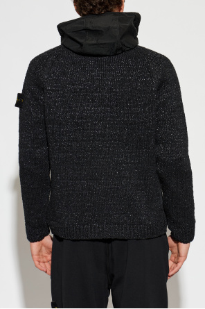 Stone Island Jacket with logo patch