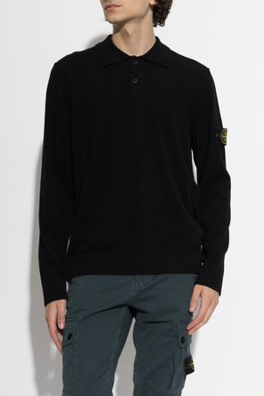 Stone Island Wool ‘polo’ sweater