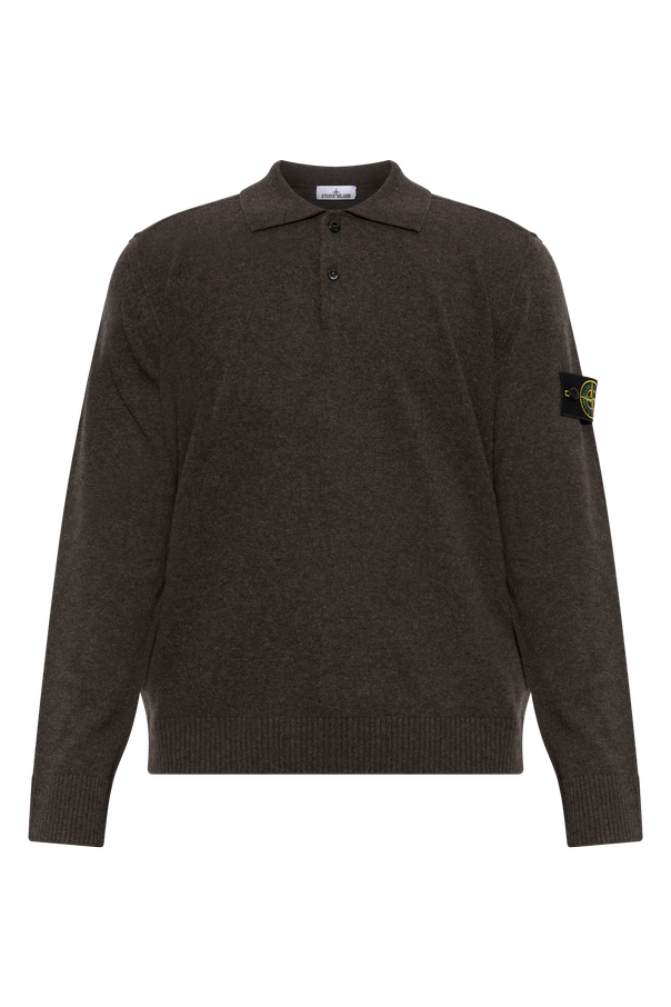 Wool ‘polo’ sweater od Stone Island