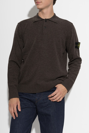 Stone Island Wool ‘polo’ sweater