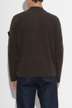 Stone Island Wool ‘polo’ sweater