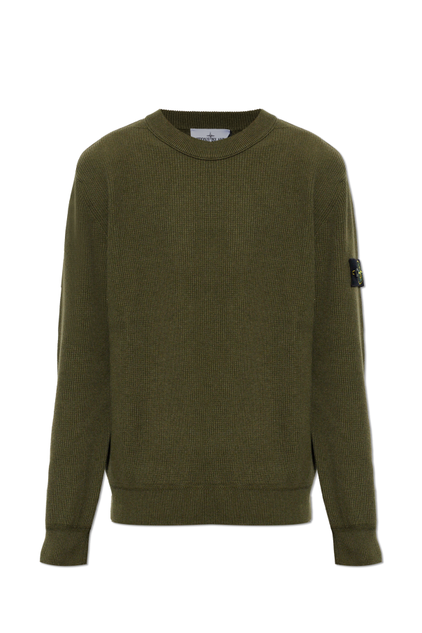 Sweater with patch od Stone Island