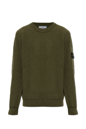 Sweater with patch