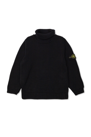 Turtleneck con parche en la manga