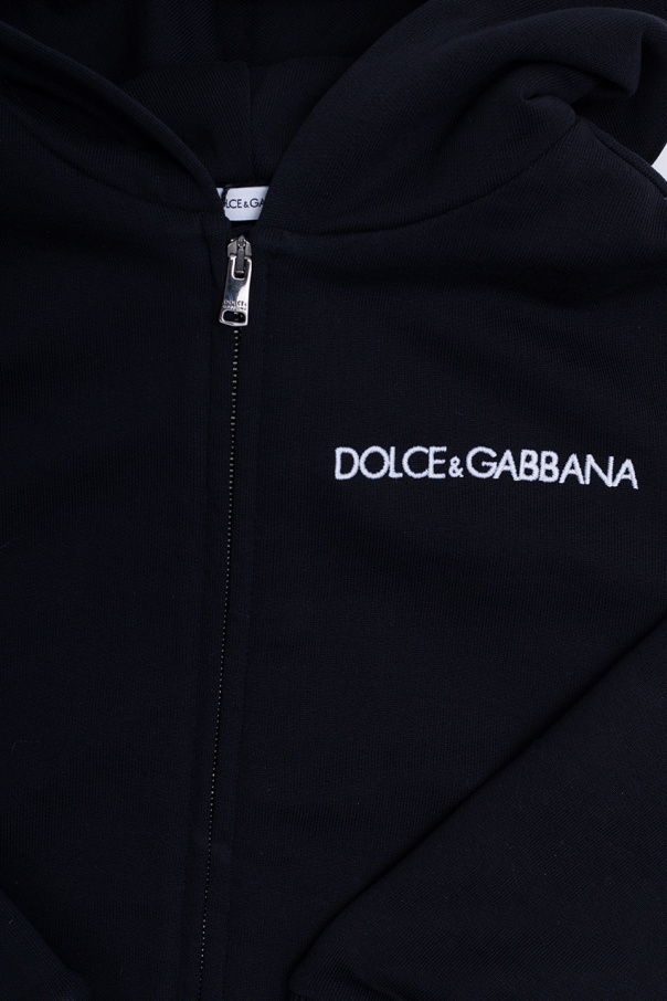 Dolce & Gabbana Kids Bluza z kapturem