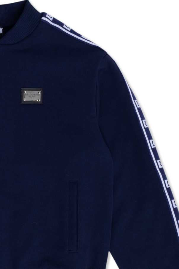 Dolce tweed & Gabbana Kids Sweatshirt with a logo
