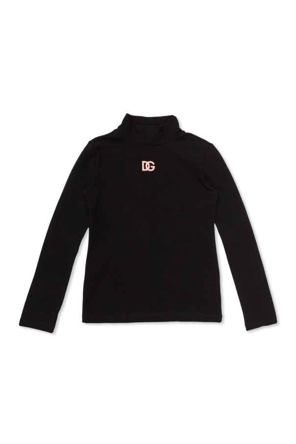 Cotton turtleneck od Dolce & Gabbana Kids