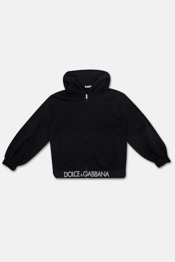 dolce gabbana dotted silk scarf item Zip-up hoodie