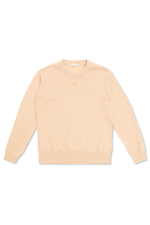 Sweater with lurex thread od Dolce & Gabbana Kids