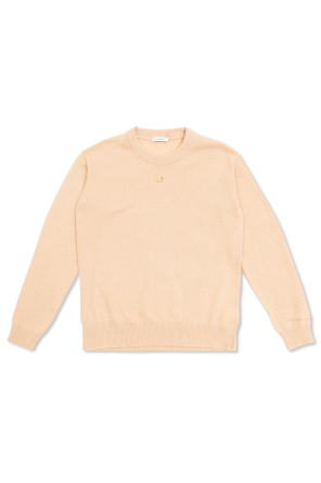 Sweter z lureksową nicią