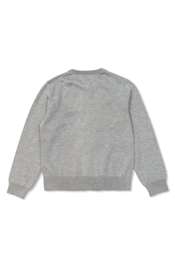 Dolce & Gabbana Kids Strickjacke mit Lurex-Faden