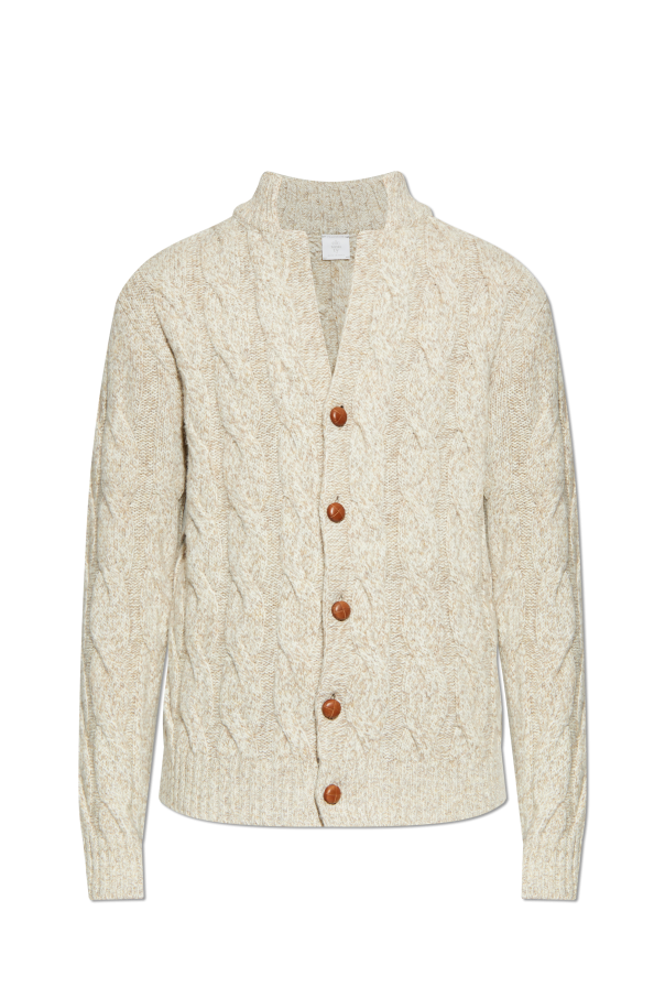 Wool cardigan with decorative knit, zdjęcie 1 Wool cardigan with decorative knit od Eleventy