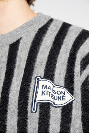 Maison Kitsuné Branded sweater