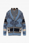 Alanui BLUE Cashmere cardigan