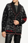 Alanui BLACK ‘It's Only Rock’n’Roll’ cardigan