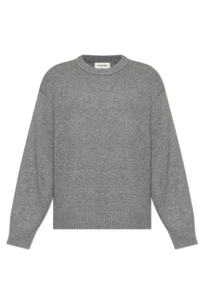 Jersey de cachemir con cuello redondo