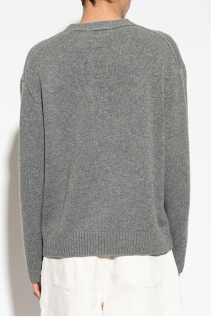 FRAME Jersey de cachemir con cuello redondo